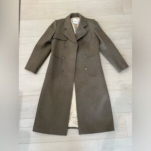 Sandro Joshua Double Breasted Coat